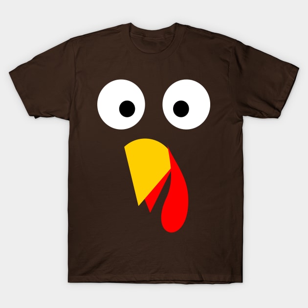 Turkey Face T-Shirt by Venus Complete